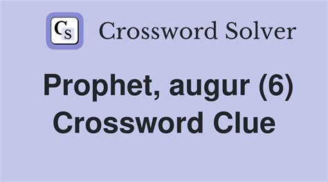 all-knowing 10 crossword clue|all knowing prophet 6 letters.